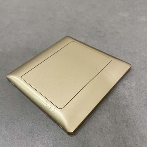 Mặt che thiết bị đơn màu vàng